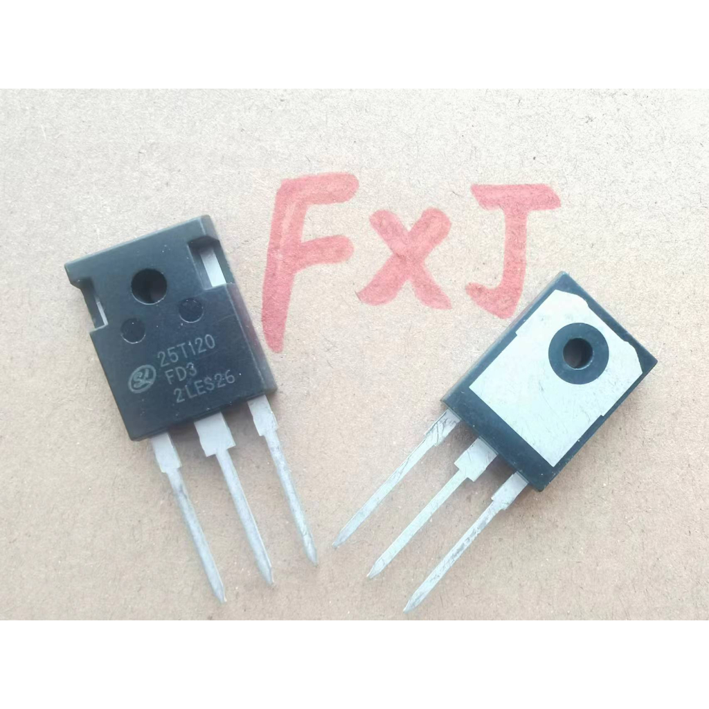 ((10 ชิ้น) 25T120FD3 ยี่ห้อใหม่นําเข้า SGT25T120FD3P7 Power IGBT Tube TO-247