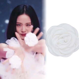 เครื่องประดับ แหวนเต้นรํา รูปดอกคามิเลีย Blackpink Jisoo 2 ชิ้น