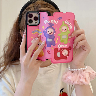 เคสโทรศัพท์มือถือแบบนิ่ม ลายการ์ตูนเทเลทับบี้ สําหรับ iPhone 11 12 13 14 PRO MAX iPhone14 iPhone14ProMax