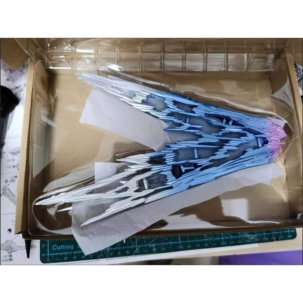 Dot FACTORY Wing effect สําหรับ MGEX 1/100 strike freedom