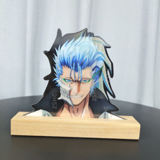 Bleach Grimmjow Jaegerjaques สติกเกอร์ ลายการ์ตูนอนิเมะ กันน้ํา สําหรับตกแต่งรถยนต์ แล็ปท็อป ตู้เย็น กระเป๋าเดินทาง ผนัง และอื่น ๆ