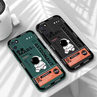 เคสโทรศัพท์ซิลิโคน TPU แบบนิ่ม ลายนักบินอวกาศ กันกระแทก สําหรับ Samsung A31 A51 A71 J730 J4 Plus J7 J2 Prime A7 2017 A750 A750F M52 A10 M10 A11