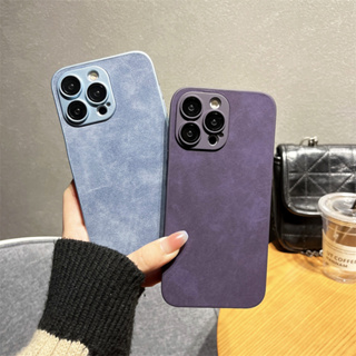 คอร์เทกซ์ สีทึบ เคสไอโฟน 14 Pro Max iPhone 14 Pro 13 Pro Max 11 12 12 Pro Max Case เคสโทรศัพท์ใหม่ มาพร้อมกับตัวป้องกันกล้อง ขอบซิลิโคนอ่อนขอบป้องกันการตก กล่อง