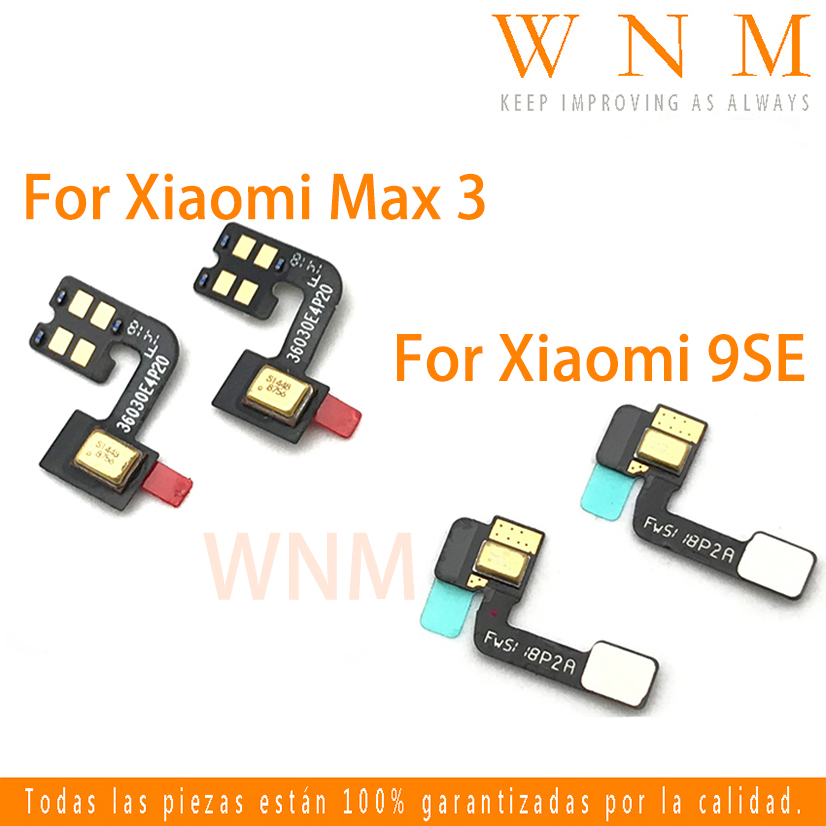 ใหม ่ Mic Connector สําหรับ Xiaomi Mi 9 Se 9se / Mi Max 3 Max3 ไมโครโฟน Flex สายอะไหล ่