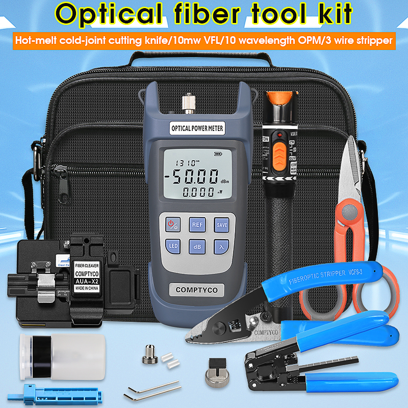 Type I ชุดไฟเบอร์ออปติคอล ออปติคอลมิเตอร์ วัดค่าแสง ตําแหน่งความผิดพลาด AUA-X2 เครื่องตัดไฟเบอร์ออปต