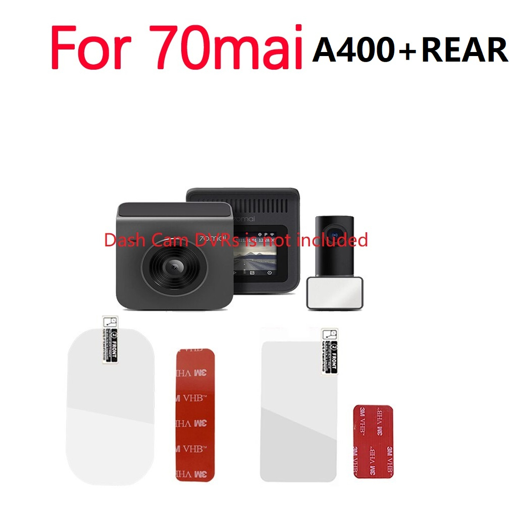 ฟิล์มสติกเกอร์ 3M อุปกรณ์เสริม สําหรับ 70 mai A400 Dash Cam and Rear Cam Smart 70mai Cam A400 Car DV