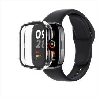 ตัวป้องกันหน้าจอ PC เคสป้องกันฟิล์มคลุมทั้งหมดสําหรับ Redmi Watch 5 Active 4 3 2 Lite / Poco Watch / Redmi Watch 6