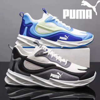 Puma รองเท้าผ้าใบ รองเท้าวิ่ง กันลื่น สําหรับผู้ชาย