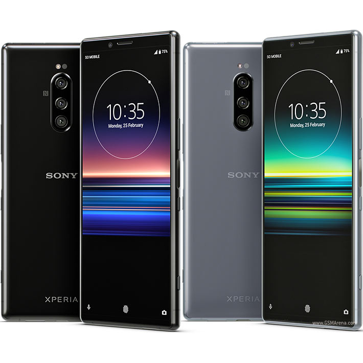 Sony Xperia 1 Xperia1 64GB + 6GB Snapdragon 855 6.5 นิ้ว 4G สมาร์ทโฟนญี่ปุ่นโทรศัพท์มือสอง