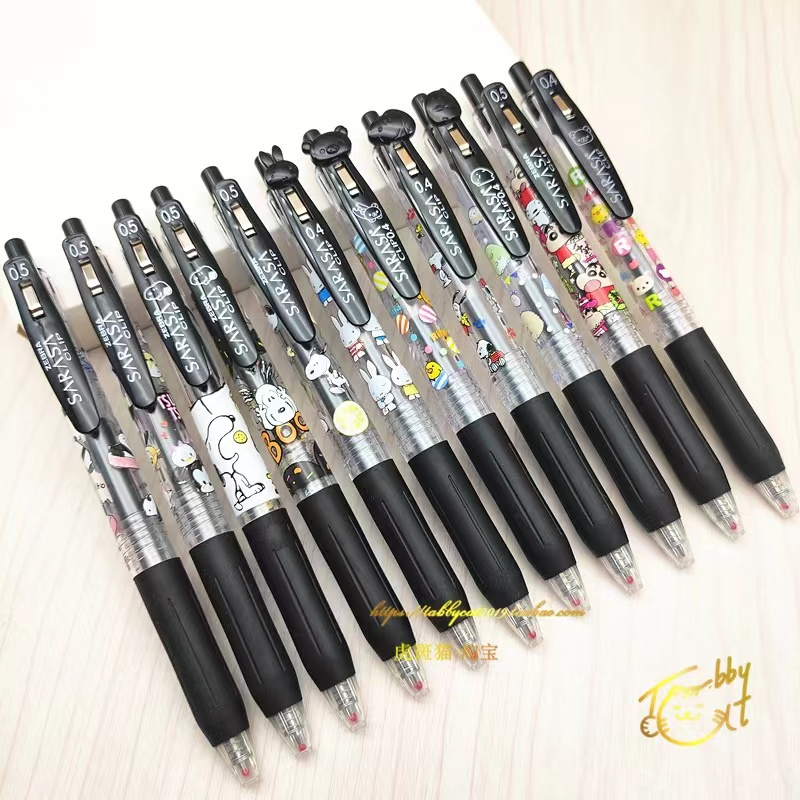 Zebra limited ปากกาเจล 0.5 มม. ลายน่ารัก นําเข้าจากญี่ปุ่น