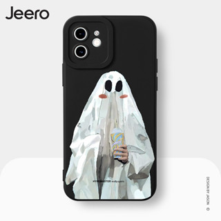 Jeero เคสไอโฟน เคสซิลิโคนนุ่มกันกระแทกน่ารักตลก เคสโทรศัพท์ Compatible for iPhone 15 14 13 12 11 Pro Max SE 2020 X XR XS 8 7 6 6S Plus พลัส HFE2176