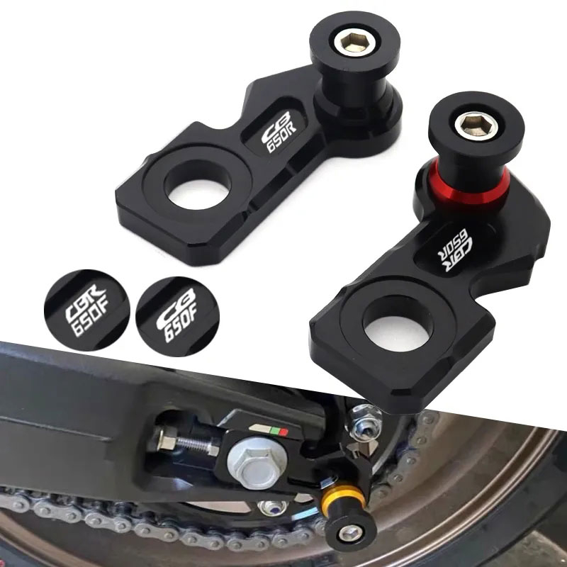 สําหรับ Honda CB650R CBR650R CB650F CBR650F CB CBR 650R 650F อุปกรณ์เสริมปรับโซ่บล็อกกรอบ swingarm S