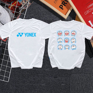 เสื้อยืดกีฬาแบดมินตัน Yonex สําหรับผู้ชาย และผู้หญิง