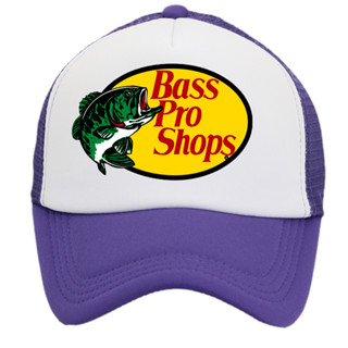 Bass pro shops หมวกตาข่าย พิมพ์ลาย ม่านบังแดด ลําลอง ลิ้นเป็ด ฤดูร้อน กลางแจ้ง หมวกคนขับรถบรรทุก