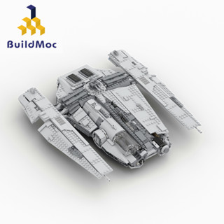 Buildmoc ของเล่นตัวต่อ รูป Star Wars Andor Fondor Haulcraft ของขวัญ สําหรับเด็ก ผู้ใหญ่ 1597 ชิ้น MOC-132456