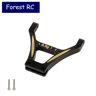 Forestrc เสาเชื่อมต่อโลหะ ทองเหลือง สีดํา สําหรับอัพเกรดรถบังคับ AXIAL AX24 1/24