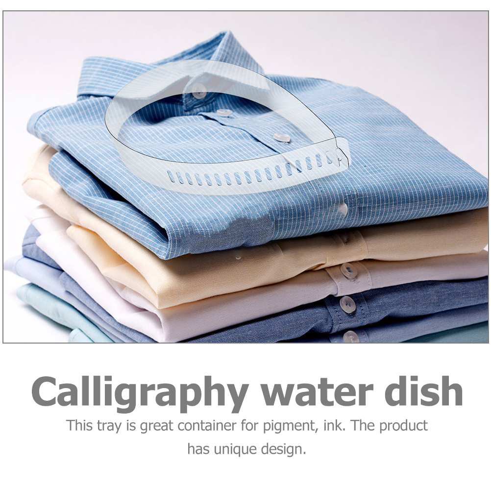 50 ชิ้น Tie Clear Collar เสื้อแถบพลาสติกปรับ 47.00X3.50X.10 ซม.สีขาว Pvc ผู้หญิง - รูปที่ 7