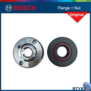 Bosch แผ่นหน้าแปลน และน็อตแคลมป์ สําหรับเครื่องเจียรมุม 125 มม.