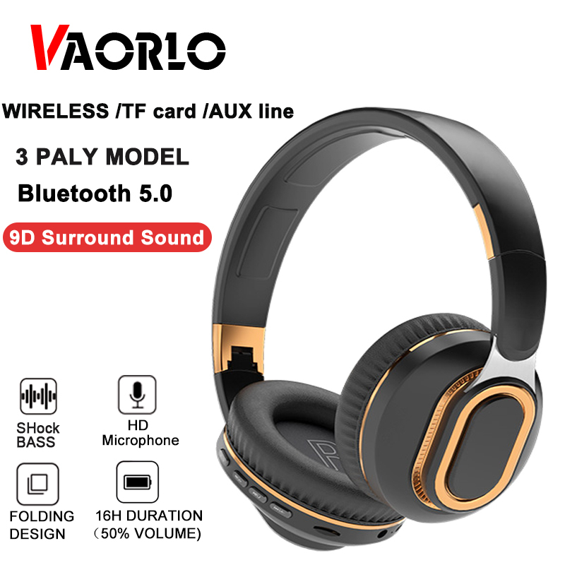 H7 หูฟังบลูทูธไร้สาย เสียงเบสหนัก Hifi พับได้ พร้อมไมโครโฟน สําหรับคนรักดนตรี กีฬา