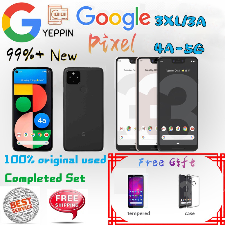 {99% New} Google Pixel 3XL 3A 4A-5G OEM สมาร์ทโฟน แอนดรอยด์ ปลดล็อกแล้ว ส่งฟรี