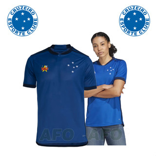 เสื้อกีฬาแขนสั้น ลายทีมชาติฟุตบอล Cruzeiro Jersey 23 24 ชุดเหย้า คุณภาพสูง สําหรับผู้ชาย และผู้หญิง