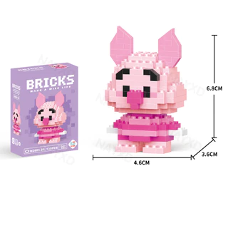 ของเล่นบล็อกตัวต่อ รูปสัตว์น้อยน่ารัก 50 แบบ