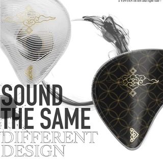 Tangzu Waner SG ไดรเวอร์ไดนามิกหูฟัง IEM N52 แม่เหล็ก 0.78 2pin 10 มม.