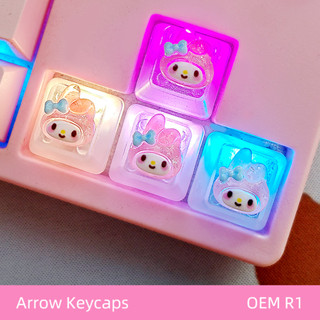 【keycap】ปุ่มกดคีย์บอร์ดเชิงกล R1 OEM Up Down ซ้ายขวา