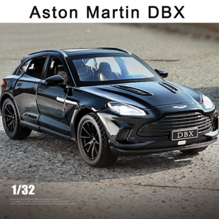 โมเดลรถยนต์ Aston Martin DBX ขนาด 1:32 พร้อมเสียง และไฟ ของเล่นสําหรับเด็ก