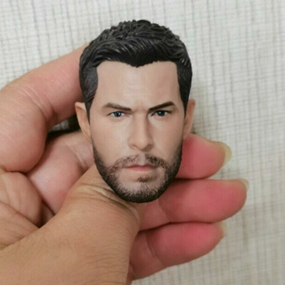 โมเดลฟิกเกอร์ Thor Chris Hemsworth Head Sculpt 1/6 12 นิ้ว ของเล่นสําหรับเด็ก