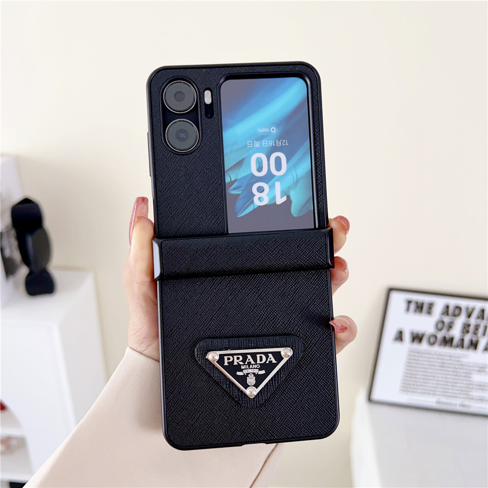 สําหรับOPPOค้นหาN3 Flipแบรนด์หรูป้ายหนังสําหรับOPPOค้นหาN2 Flip findn2 Flipค้นหาN2 Flipบานพับกันกระแทกสีทึบปกหลัง