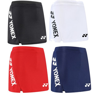 Yonex ใหม่ เสื้อกีฬาแบดมินตัน กระโปรงสั้น แบบแห้งเร็ว กันส่อง สําหรับผู้หญิง