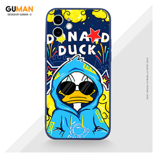 GUMAN เคสไอโฟน เคสซิลิโคนนุ่มกันกระแทกการ์ตูนน่ารักตลก เคสโทรศัพท์ Compatible for iPhone 14 13 12 11 Pro Max SE 2020 X XR XS 8 7 6 6S Plus พลัส XYM1890