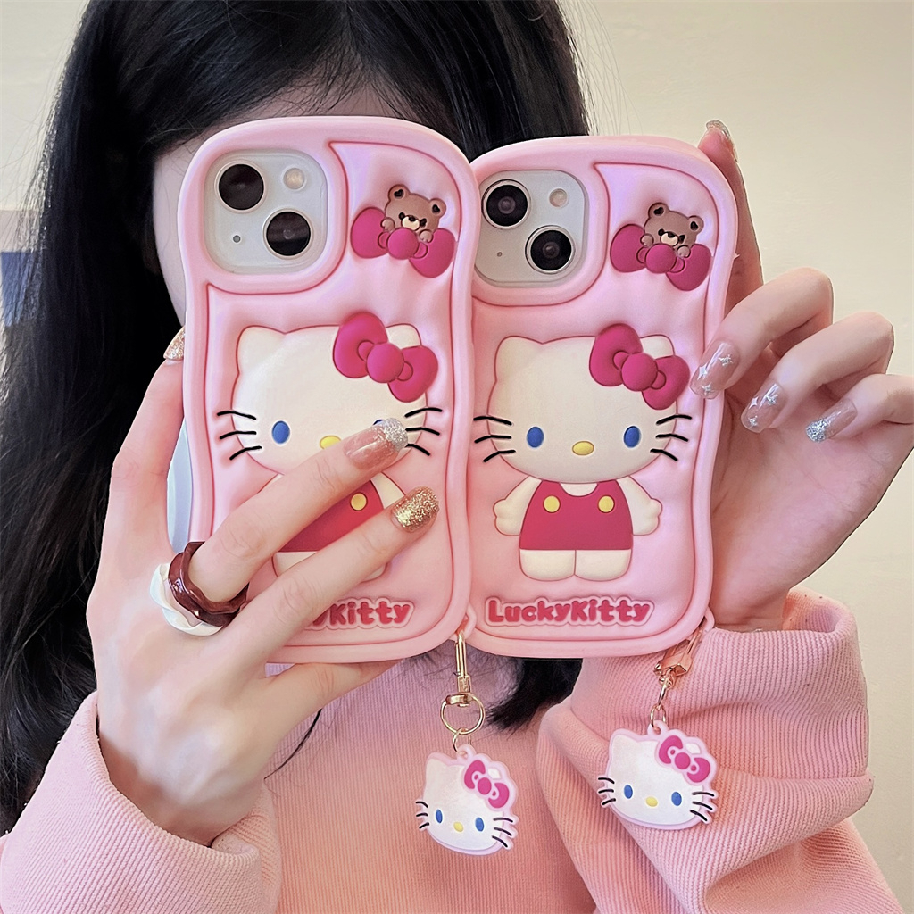 เคส iphone 16 Pro Max 15 Pro Max 14 Pro Max 13 Pro Max 12 Pro Max 3D เคสซิลิโคนสามมิติแบบนุ่ม