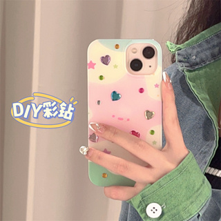 เคสโทรศัพท์มือถือ TPU ลายดาว สําหรับ iPhone 14 Promax 13 Pro max 12 11