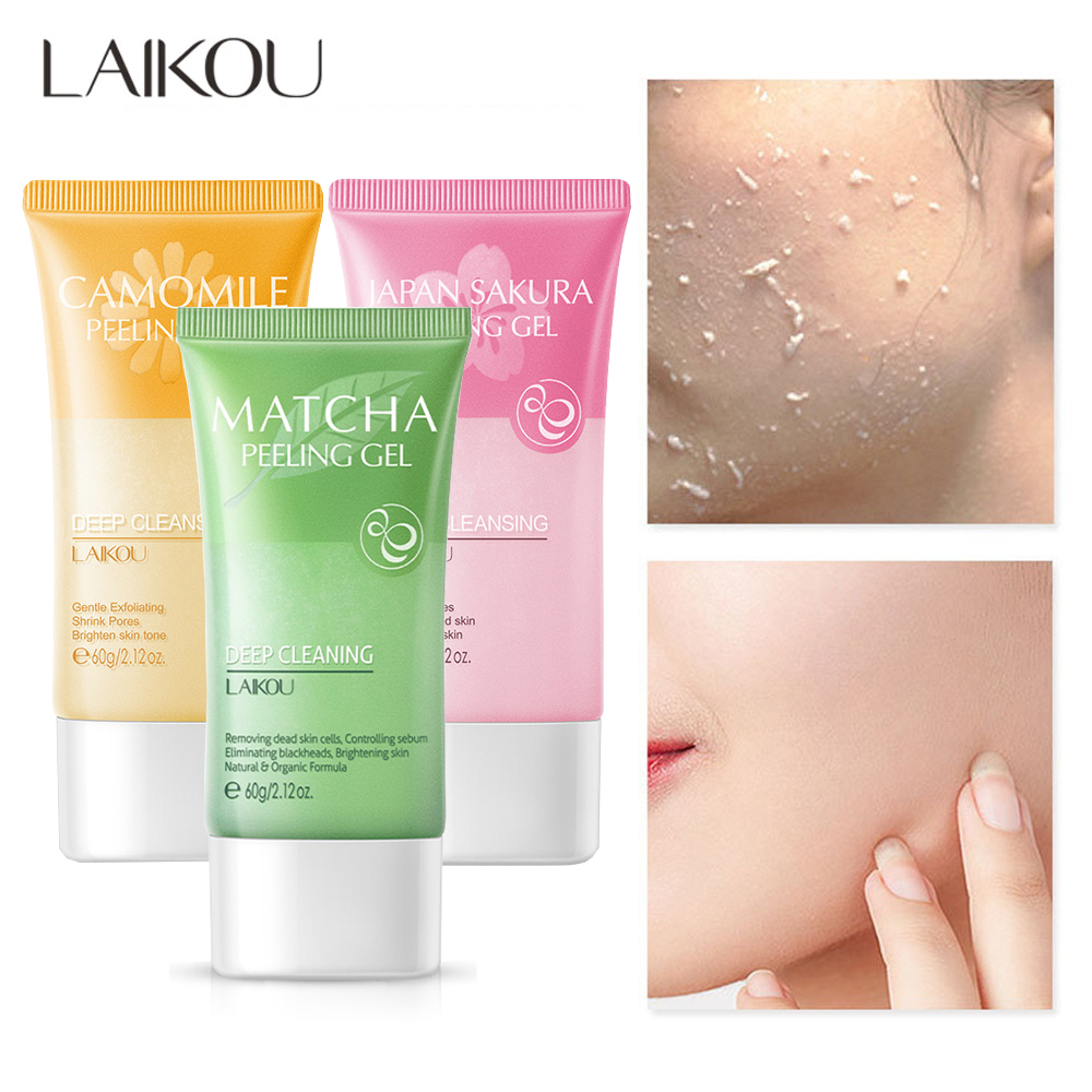 Laikou เจลขัดผิวหน้า ให้ความชุ่มชื้น ไวท์เทนนิ่ง บํารุงผิวหน้า ซ่อมแซมผิวหน้า