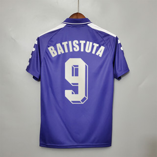 เสื้อยืด พิมพ์ลาย Florence BATISTUTA RUI COSTA 98-99 สําหรับผู้ชาย