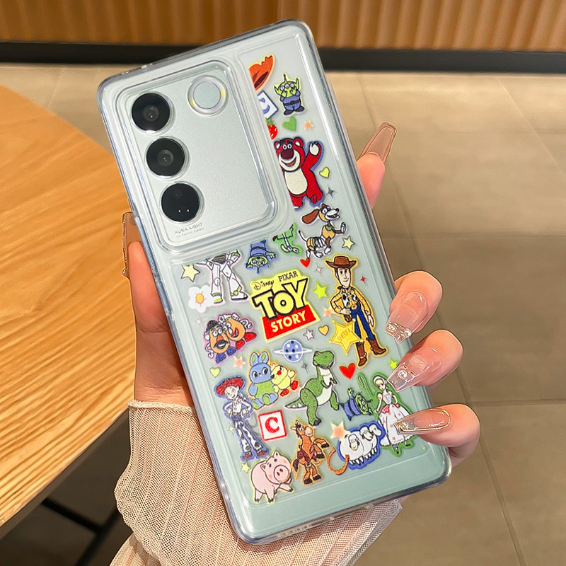 เคส Vivo V27 5G เคส Vivo V27 V25 Pro เคสVivo V27 5G Vivo V27E เคส เคสเจลลี่ใส กันกระแทก พร้อมตัวป้อง