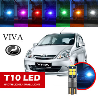 [PERODUA] Viva หลอดไฟ Led 10 ดวง T10 W5W ขนาดเล็ก สําหรับติดด้านข้างประตูรถยนต์