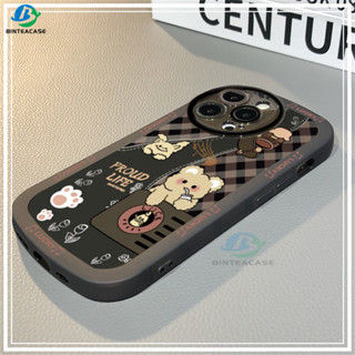 เคสโทรศัพท์มือถือ TPU ลายการ์ตูนหมี กระต่าย สําหรับ Redmi 12 Note 11S 11 Pro Redmi 10C 10A 9C 9T 9A Note 10 Note 10S Note 9 Pro 9S Note 8 Pro Note7 Poco M3 X3 Pro NFC M5S