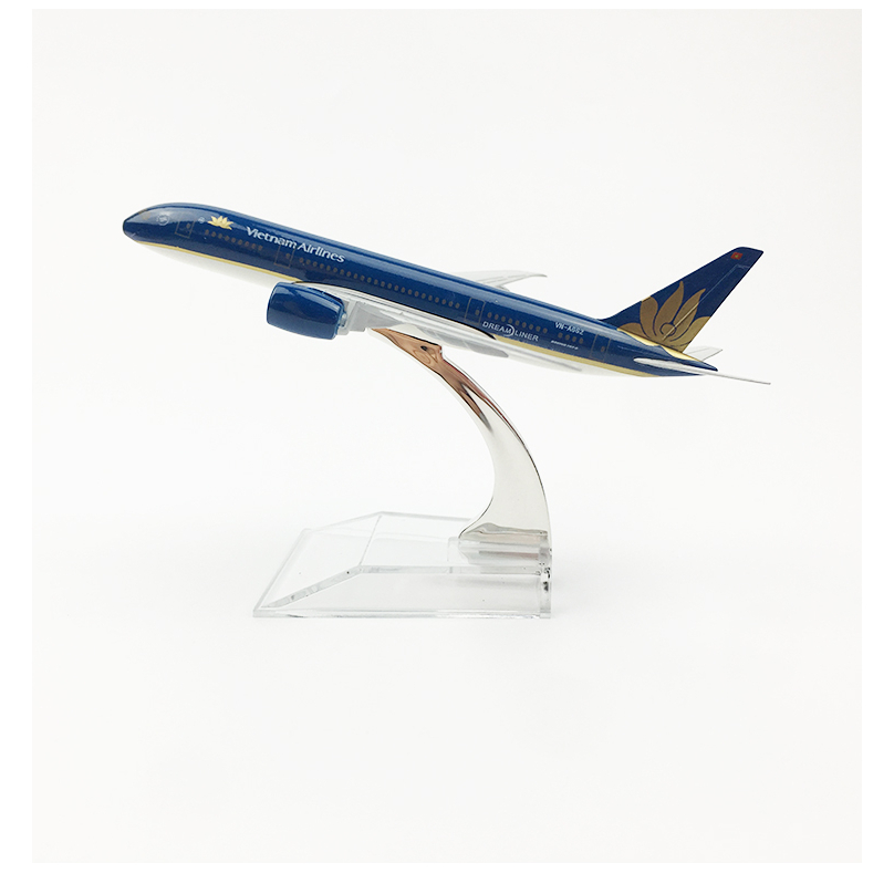 Yalinda Vietnam Airlines Boeing 787 เครื่องบินรุ่น 16 ซม.Die-cast เครื่องบินโลหะเครื่องบินรุ่นเครื่อ