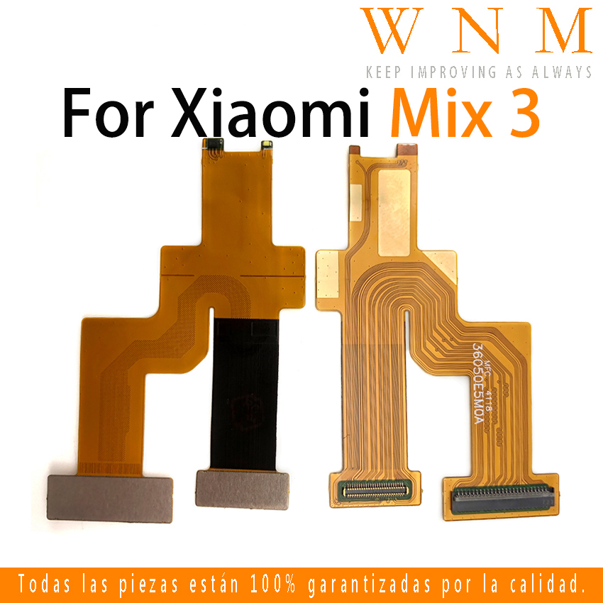 Mainboard Flex cable สําหรับ Xiaomi Mi Mix 3 Mix3 จอแสดงผลเมนบอร์ดบอร์ดหลักเชื่อมต่อ Flex cable Substrate connector Flex cable ใช้งานร่วมกับอะไหล่