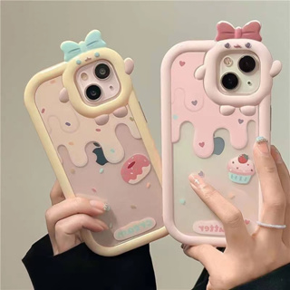 เคส For iPhone 14 Pro Max 14 Pro 14 14 Plus 14 Max 13 13 Pro 13 Pro Max 12 12 Pro 12 Pro Max ดอกไม้สร้างสรรค์ขนาดเล็กล้างกรณีโทรศัพท์ป้องกันการตก