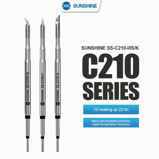 Sunshine SS-C210 ตลับหัวฉีดเชื่อมบัดกรี C210 สําหรับ JBC Sugon T26