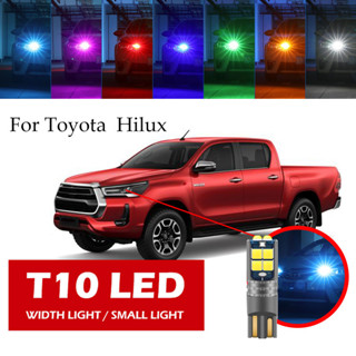 ไฟหน้ารถยนต์ T10 W5W ขนาดเล็ก สําหรับ Toyota Hilux Prius Camry Celica Supra Prado Verso 1 ชิ้น