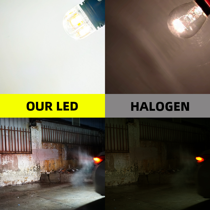 Tuffoo หลอดไฟท้ายรถยนต์ LED T15 W16W T16 906 922 912 921 รูปที่ 4