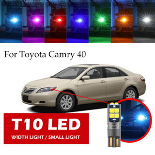 หลอดไฟ T10 W5W ขนาดเล็ก สําหรับติดด้านข้างประตูรถยนต์ Toyota Camry Celica Supra Prado Verso 1 ชิ้น