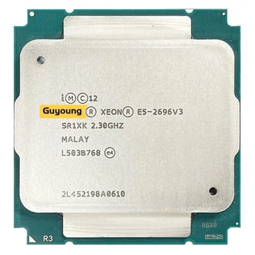 YZX XEON E5 2696V3 E5 2696 V3 E5-2696 V3 E5-2696V3 โปรเซสเซอร์ SR1XK 18-CORE 2.3GHz ดีกว่า LGA 2011-