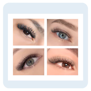 Annafris ขนตาปลอม 3D W สามแกน นุ่ม เป็นธรรมชาติ รูปตัว W 3D