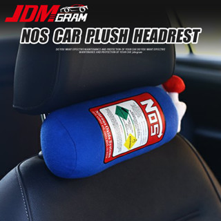 Jdm/nos หมอนรองคอ ผ้ากํามะหยี่ขนนิ่ม 300* 90 มม. อุปกรณ์เสริม สําหรับเบาะรองศีรษะรถยนต์